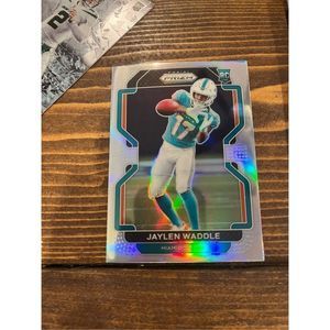Jaylen Waddle Silver Prizm RC
